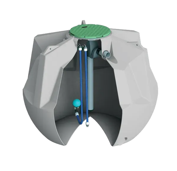 Adaptée aux terrains inondables